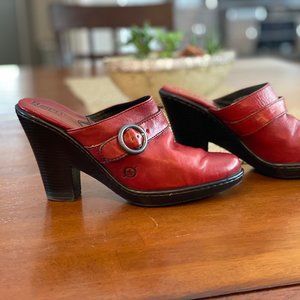 Red Born Mules